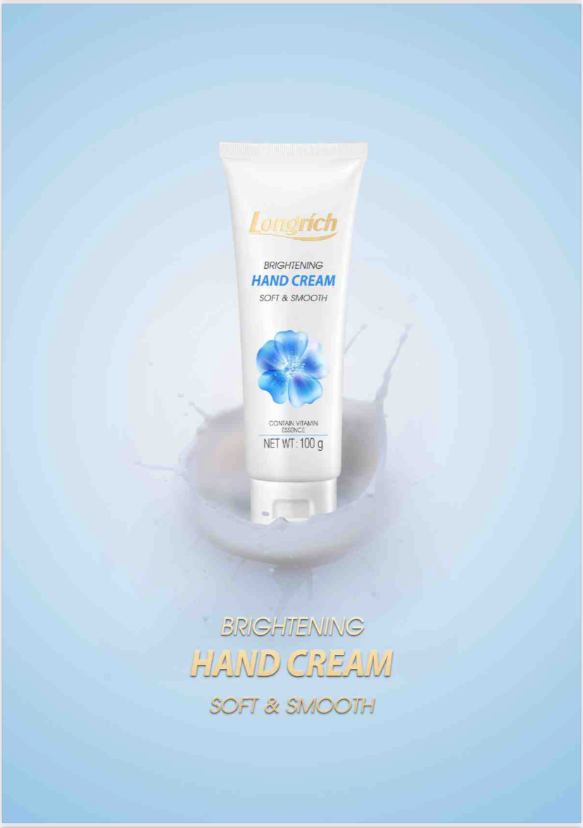 Longrich Brightening Hand Cream with Multivitamins Essence 100g - 2 Tubes