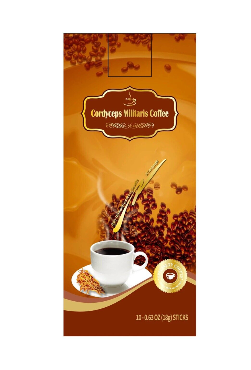 Longrich Cordyceps Militaris Coffee 18g - 1 Box