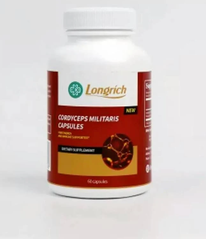 Longrich Cordyceps Militaris - 60 Veggie Capsules