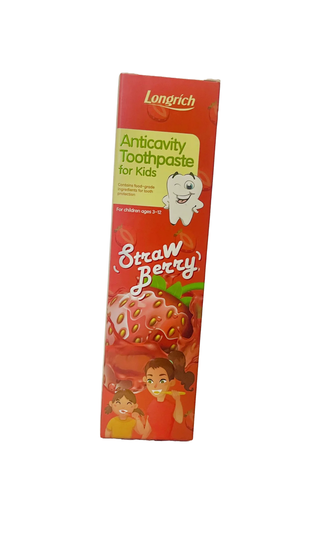 Longrich Toothpaste for kids Strawberry Flavor (60g)