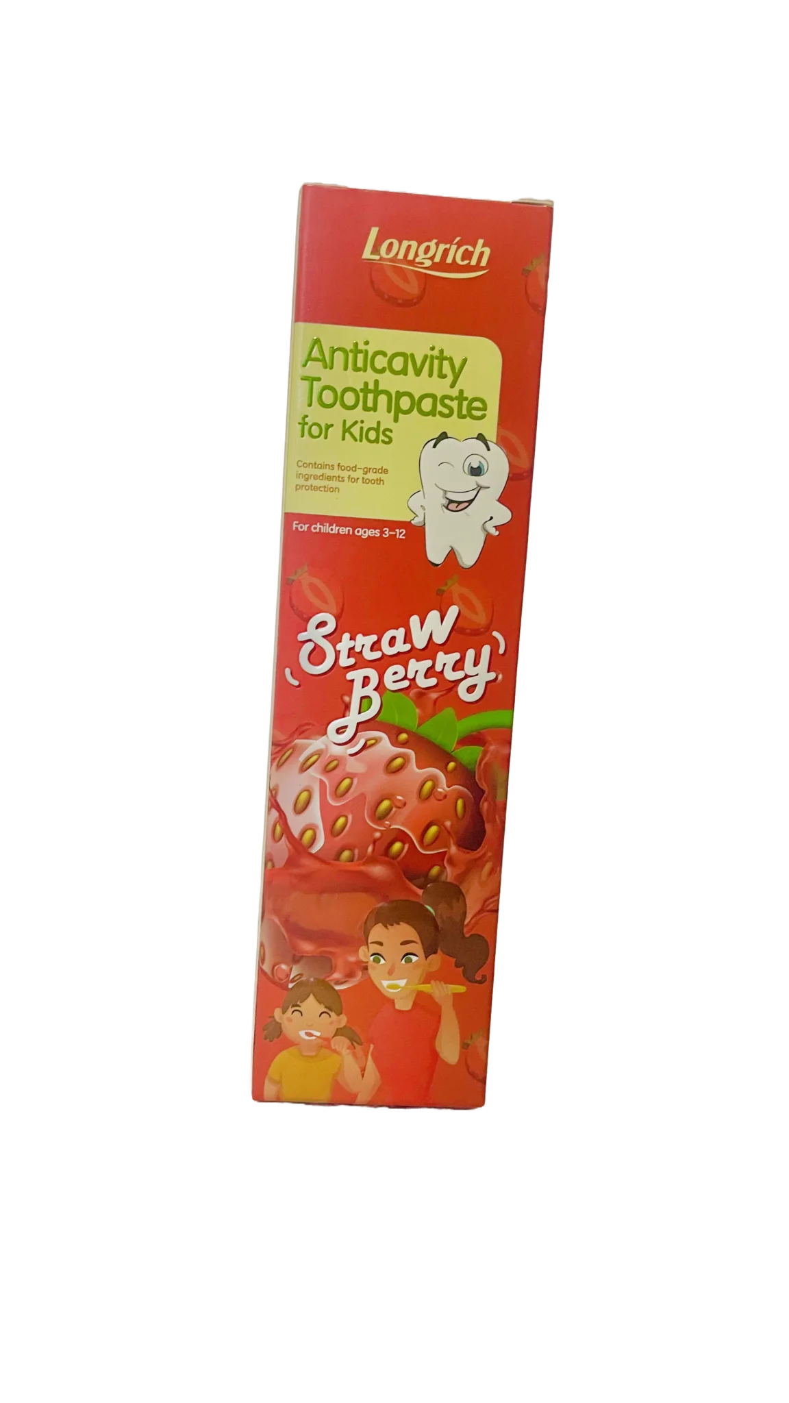 Longrich Toothpaste for kids Strawberry Flavor (60g)