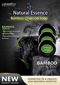 Longrich Natural Essence Bamboo Charcoal Nourishing Soap - 3 Bars
