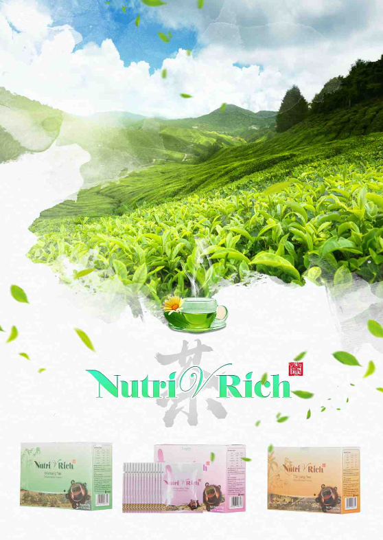 Longrich NutriVRich Brown Tea - 1 Box