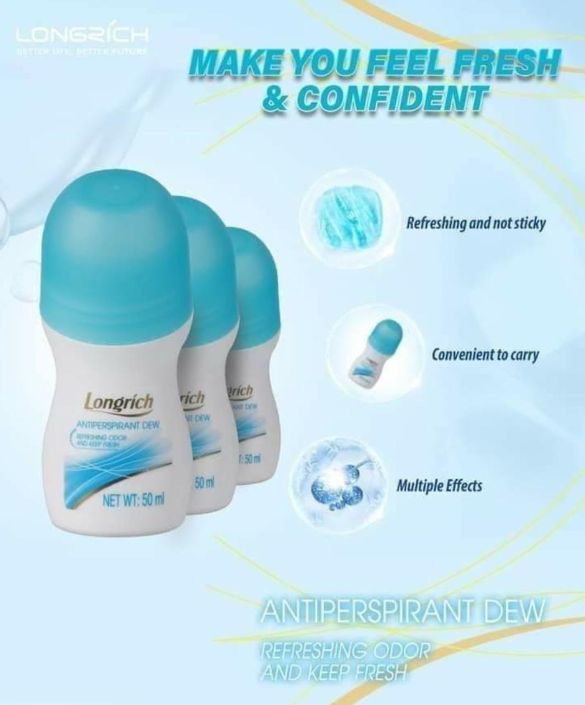 Longrich Antiperspirant Dew (Roll On)