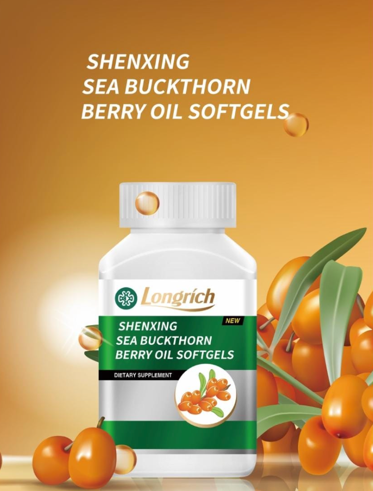 Longrich Seabuckthorn Berry Oil - 120 Softgels